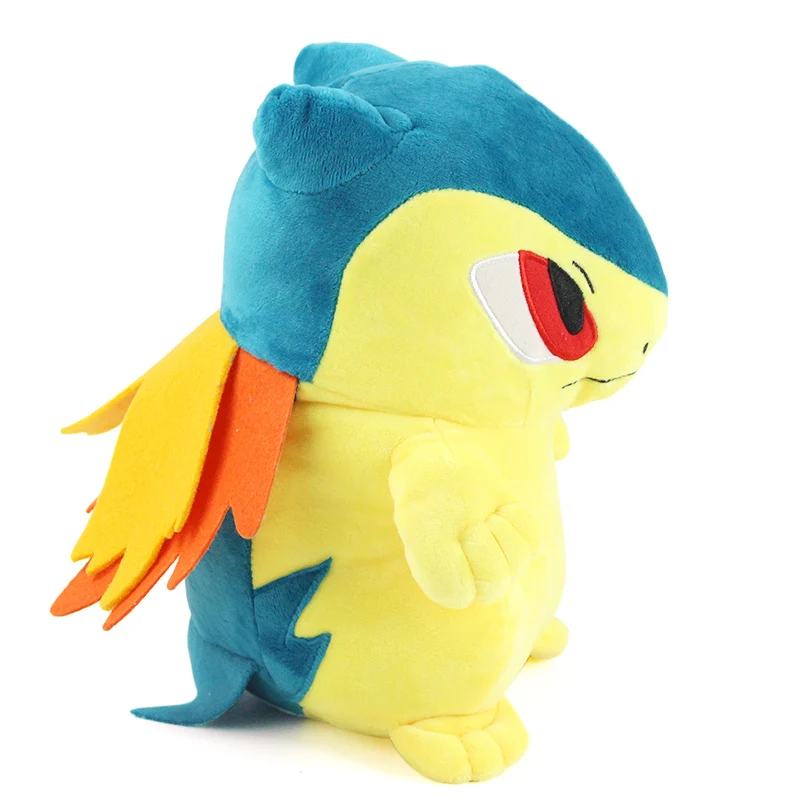Большая плюшевая мягкая игрушка 25-32 см Cyndaquil Typhlosion Ampharos Dragonite подарок мультяшное
