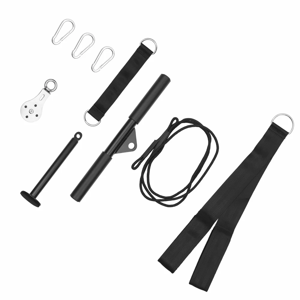 

1 Set of Fitness Accessories Kit Down Bar Simple Home Gym Workout Equipment
