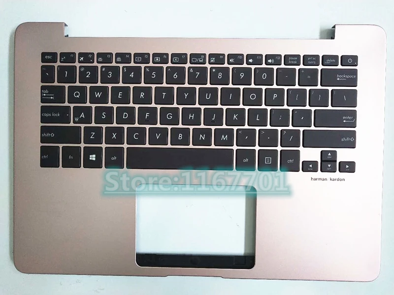 Чехол для ноутбука с подсветкой и клавиатурой США чехол Asus ZenBooK UX430 UX430UA UX430UQ UX430UN