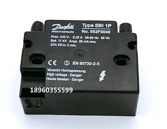 DANFOSS Danfoss 1*15/1*12 кВ трансформатор зажигания аксессуары для аппаратов сгорания EBI