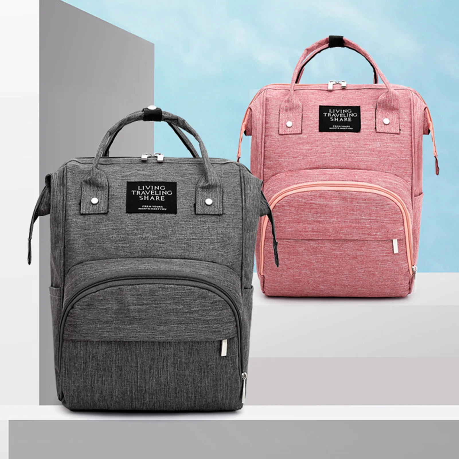 Водонепроницаемая сумка для мам Insular многофункциональный рюкзак подгузников