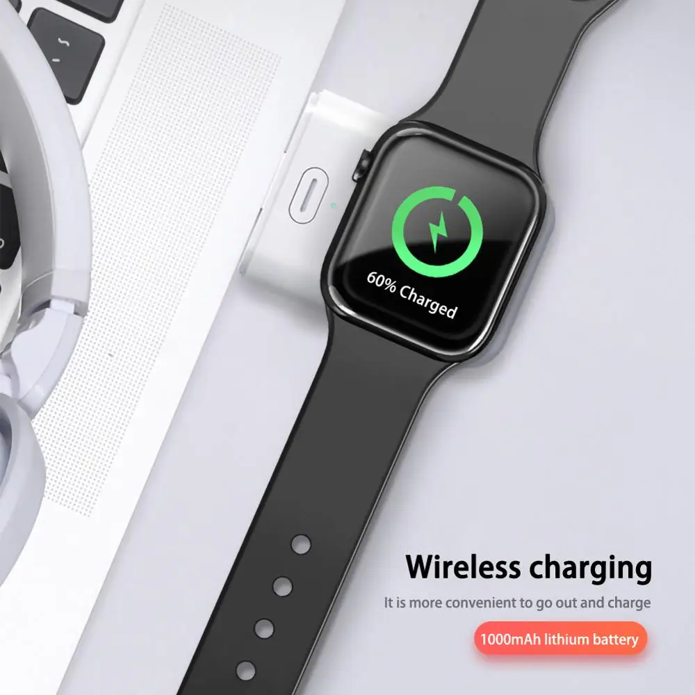 Беспроводное зарядное устройство power bank для IWatch 1 2 3 4 mini iWatch Внешний аккумулятор