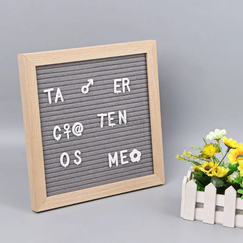 Набор букв 126 цифр специальные символы слова для войлочных изменяемых знаков и