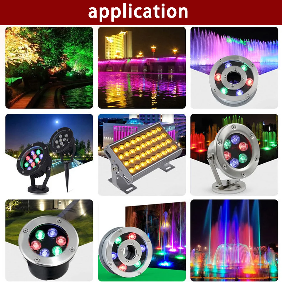 3W 9W 12W 15W 18W RGB RGBW RGBWY RGBWYV High Power LED Chip 4/6/8/10/12 pin Molding Stage Colorful Light Source Beads | Освещение