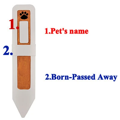 

Pet Memorial Stones Personalized Dog Memorial Stones Tombstones Outdoors or Indoors for Garden Backyard Grave Markers