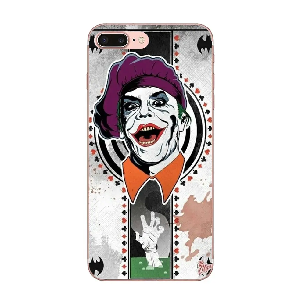 Hot Poker Joker Novelty TPU Hipster Case For Sony Xperia Z Z1 Z2 Z3 Z3+ Z4 Compact Z5 Plus M2 M4 XA XA1 XZ Premium | Мобильные