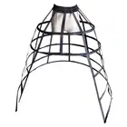 Женская юбка-карандаш с оборками, Летняя ажурная юбка с 5 оборками и эластичным поясом