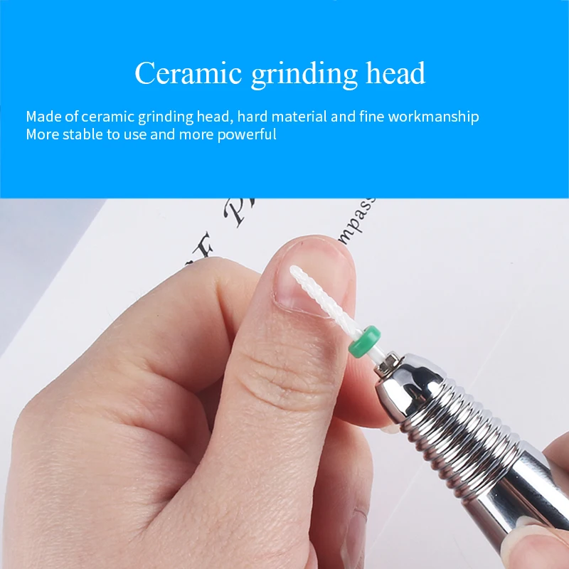 29 типов керамических фрез для ногтей электрические пилки фрезерная машина