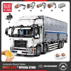 Пресс-форма KING MOC высокотехнологичный ARAKAWAS буксировочный корпус крыла контейнерный грузовик модель Татра Строительные блоки Кирпич детские игрушки подарки на день рождения