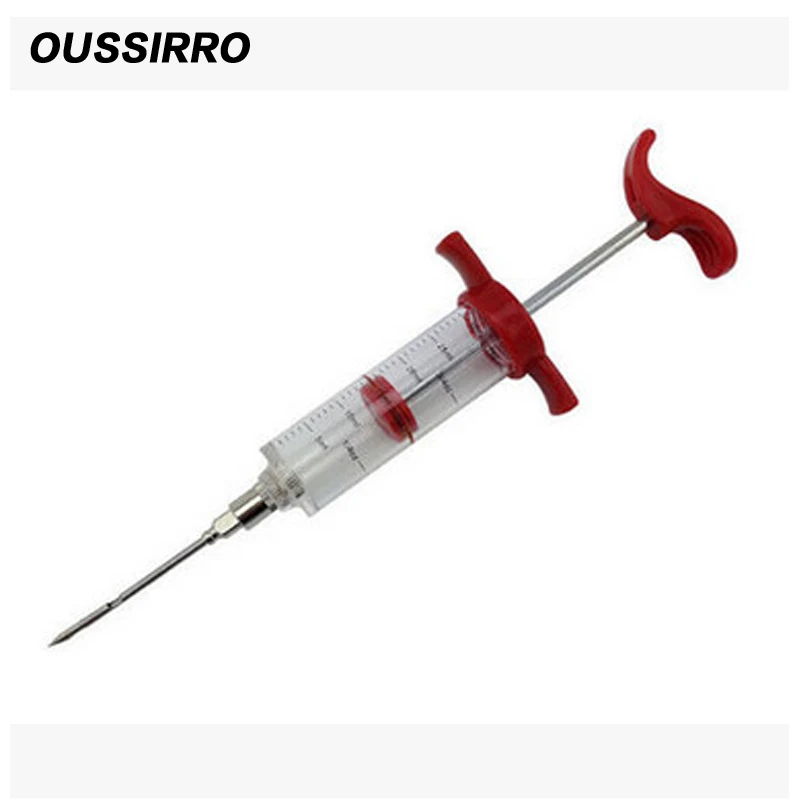 1 Piece BBQ Kit Roasting Syringe Marinade Adding Needle Kitchen Accessories Soy Nozzle Pin Tool | Дом и сад