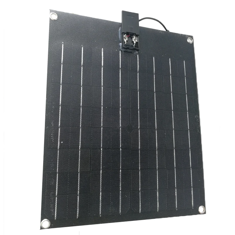 Новая солнечная панель 20 Вт 12 В sunpower Гибкая монокристаллическая батарея зарядное