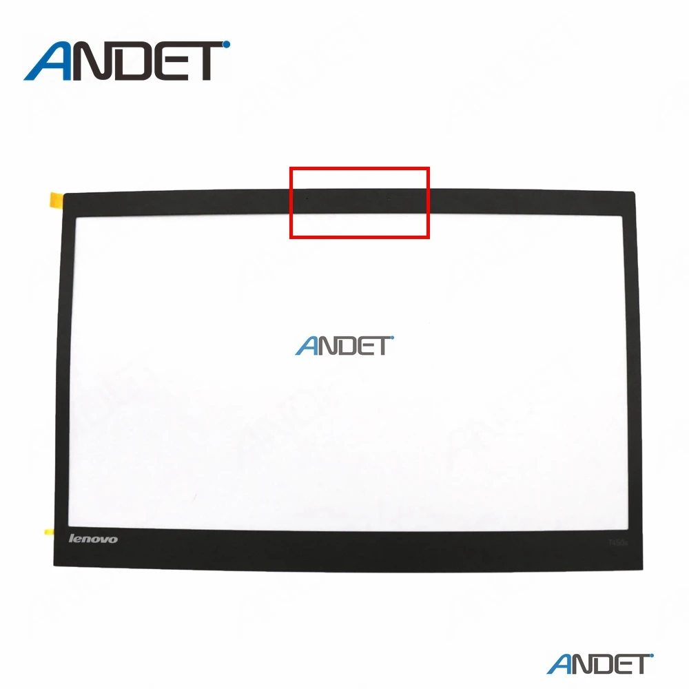 Sticker Для lenovo ThinkPad T450S ЖК-рамка наклейки крышка экрана Рамка чехол камера FRU 04X3867 00HN690 00HN689 AP0TW000200 - Цвет: Sticker