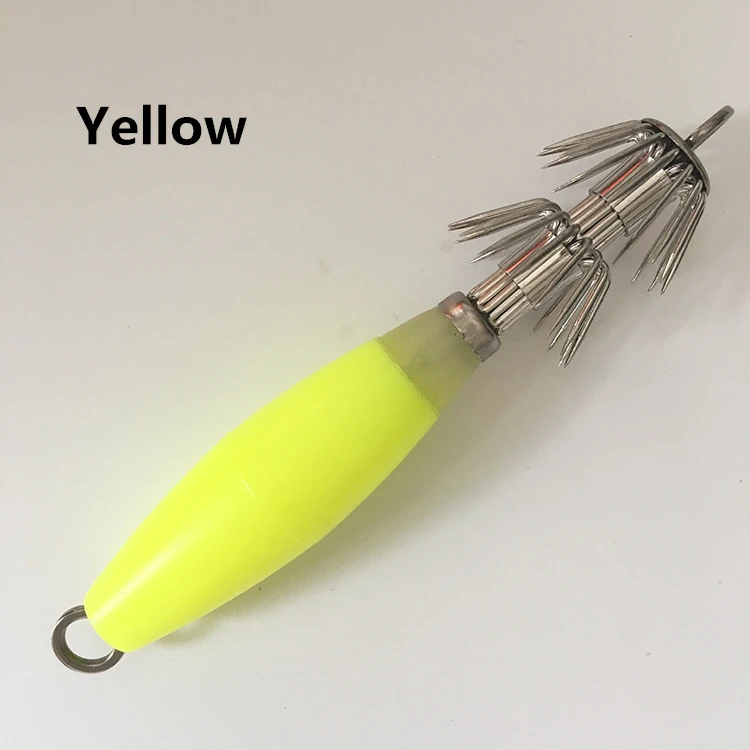 

1 Piece of Squid Hook 15.5g/9cm Fishing Bait with Double Umbrella Hook Needle Type Octopus Bait