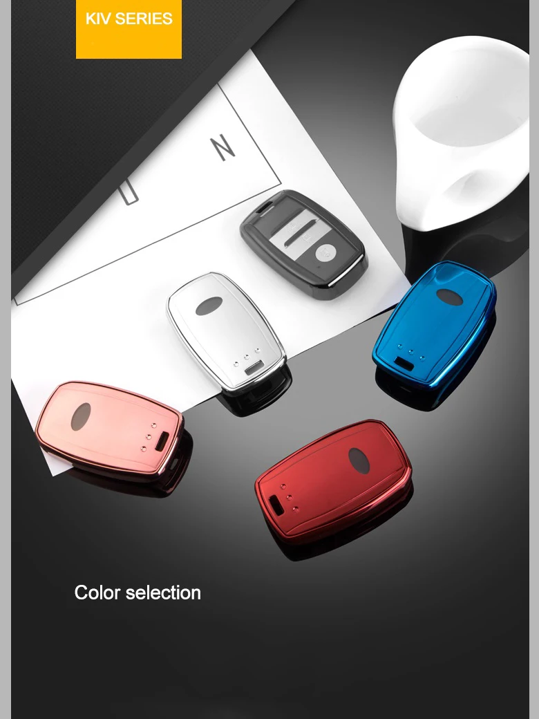 Чехол для автомобильного ключа с дистанционным управлением из ТПУ Kia