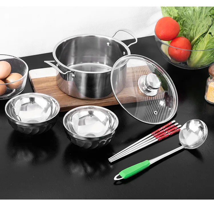 Набор кастрюль для отпаривания из нержавеющей стали 6 шт.|Наборы посуды| |