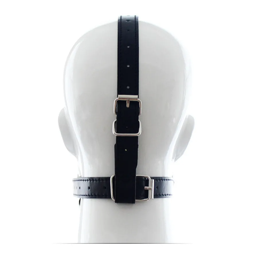 Силиконовый Бандаж с открытым ртом кляп шар оральный секс искусственная кожа