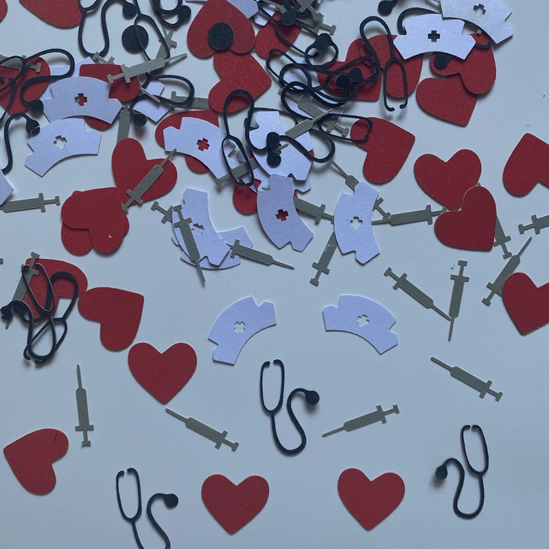 100 шт. конфетти-шприцы для врачей и медсестер