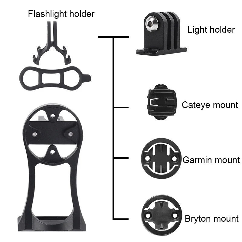 1 Set Bicycle Computer Mount Bracket For GPS MTB Bike Handlebar Extender Odometer GoPro Phone Holder Cycling Accessories | Спорт и