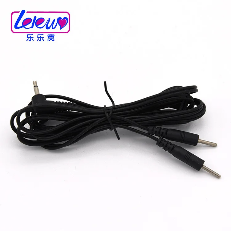 2 иглы электро интимные детали провод электрошоковый аксессуар кабель для пениса