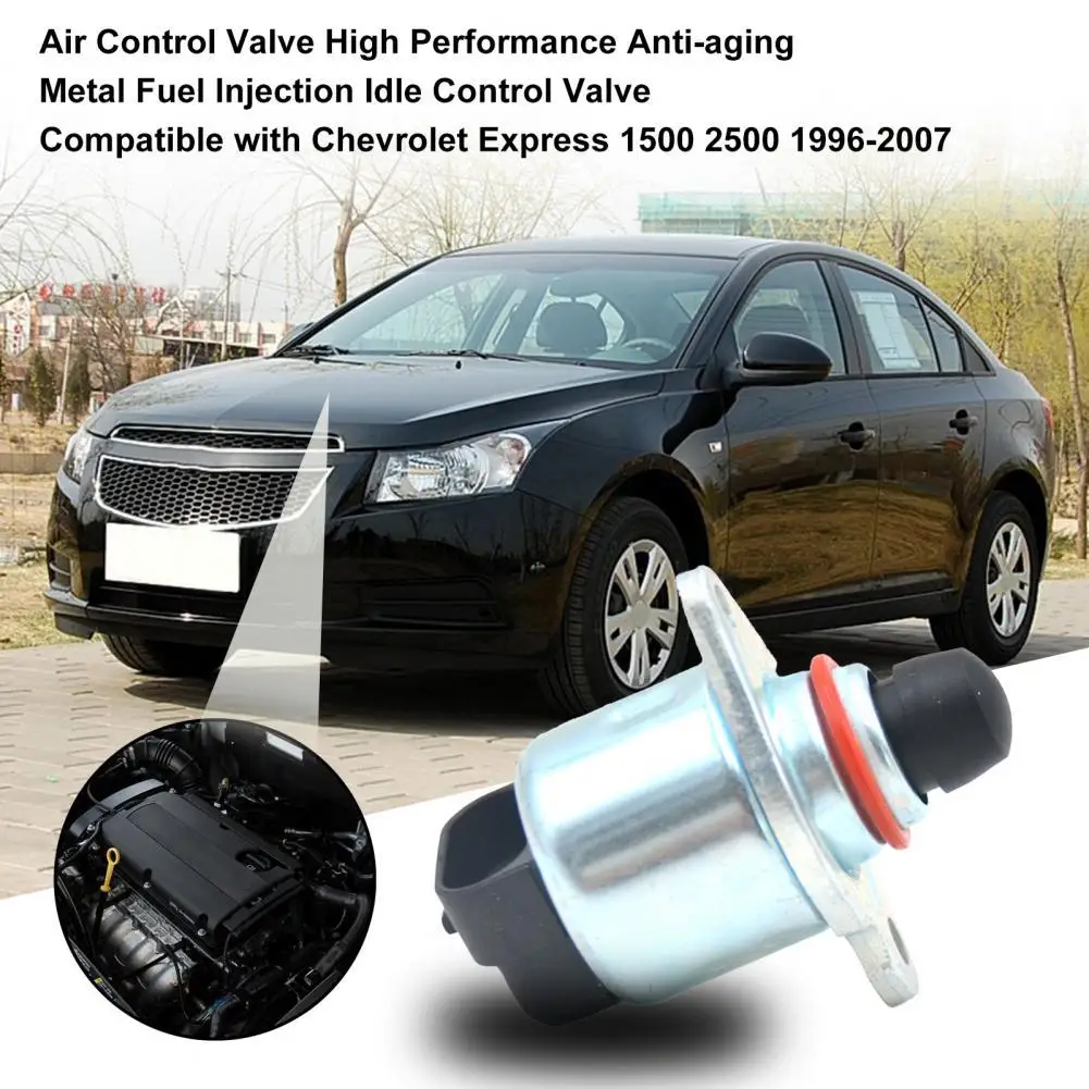 

Reliable Universal Fuel Injection Idle Control Valve 17113209 3843751 Metal Air Control Valve High Durability