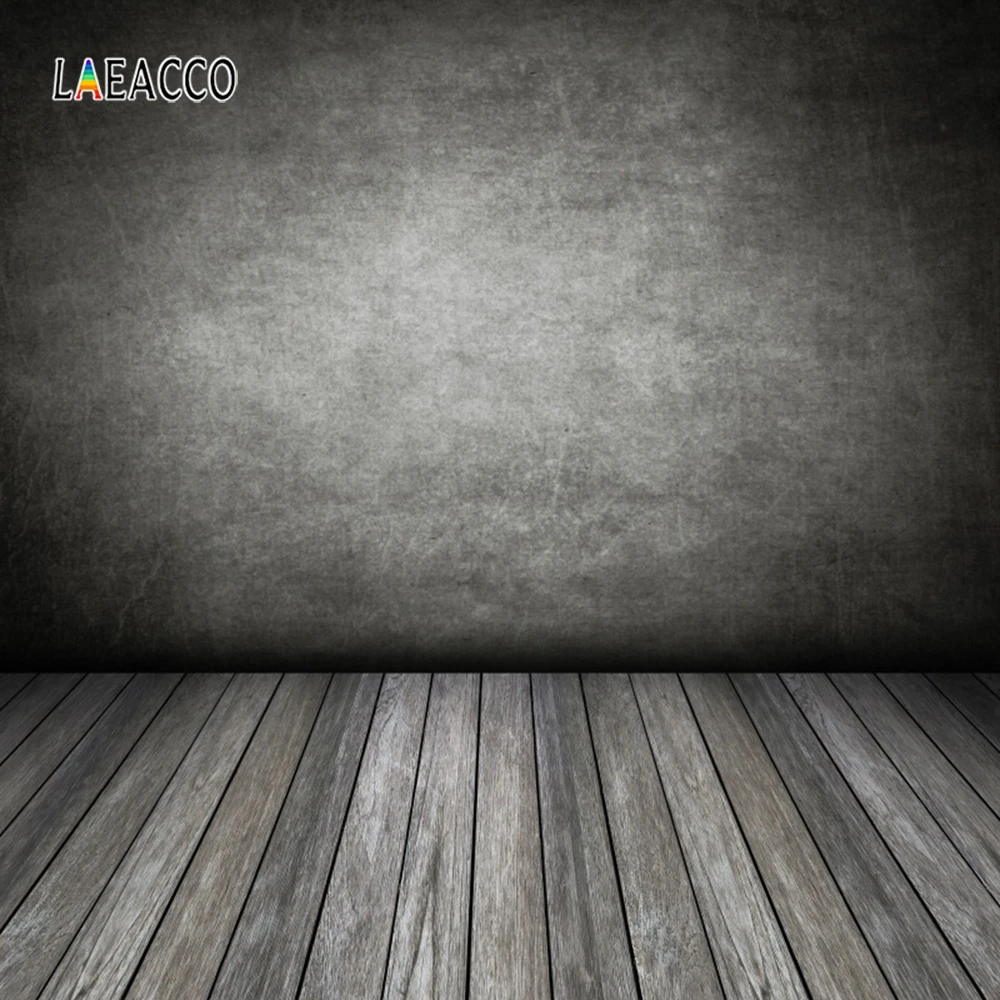 Laeacco градиент Цвет цемент кирпич стена деревянный пол фон для фотосъемки фоны