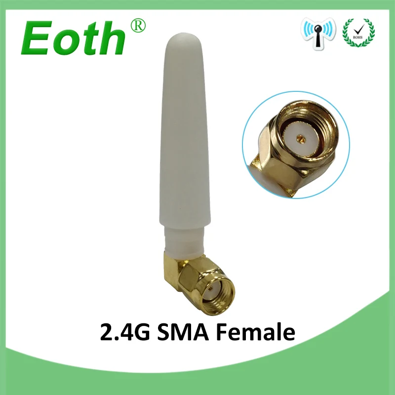 10 шт. 2 4 GHz антенна wifi RP-SMA разъем ~ 3dbi ghz wi fi направленная Водонепроницаемая |