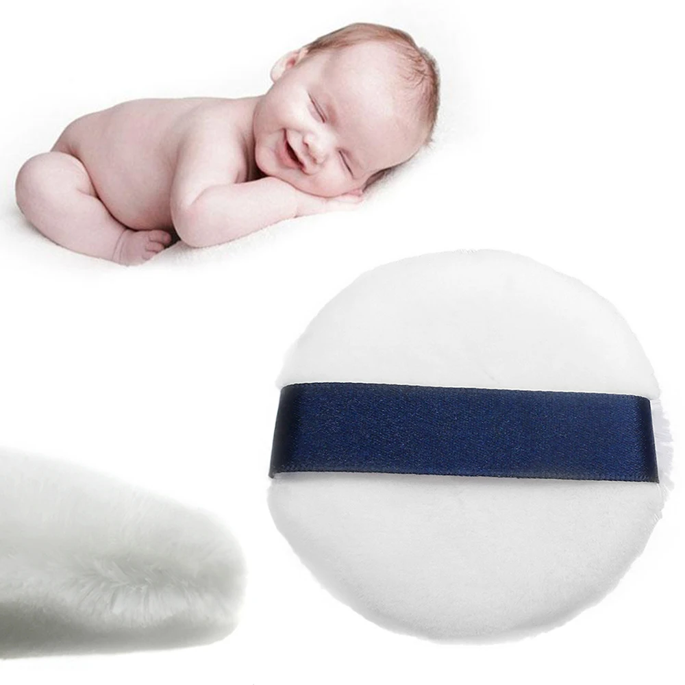 1 шт. большой свободный косметический блендер для пудры супер белый мягкий