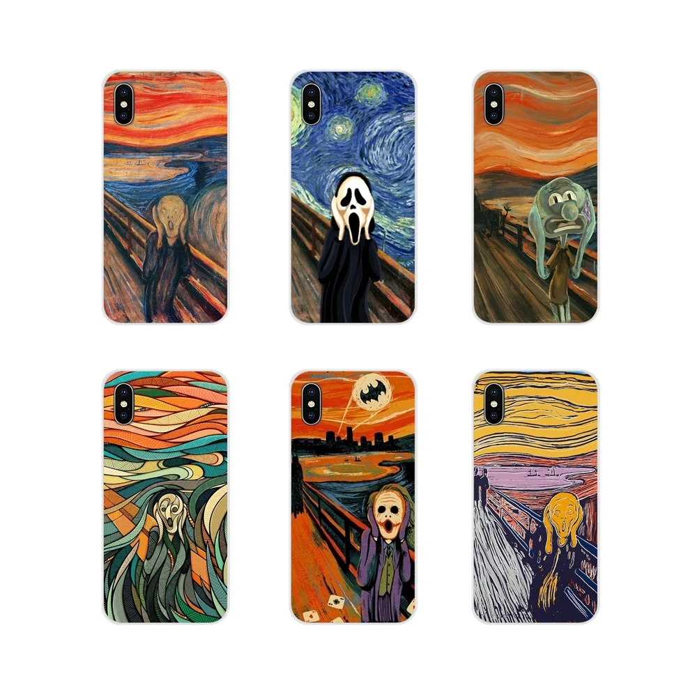 Чехлы для телефонов Samsung Galaxy S3 S4 S5 Mini S6 S7 Edge S8 S9 S10 Lite Plus Note 4 5 8 9 The Cry By Edvard Munch|Бамперы|