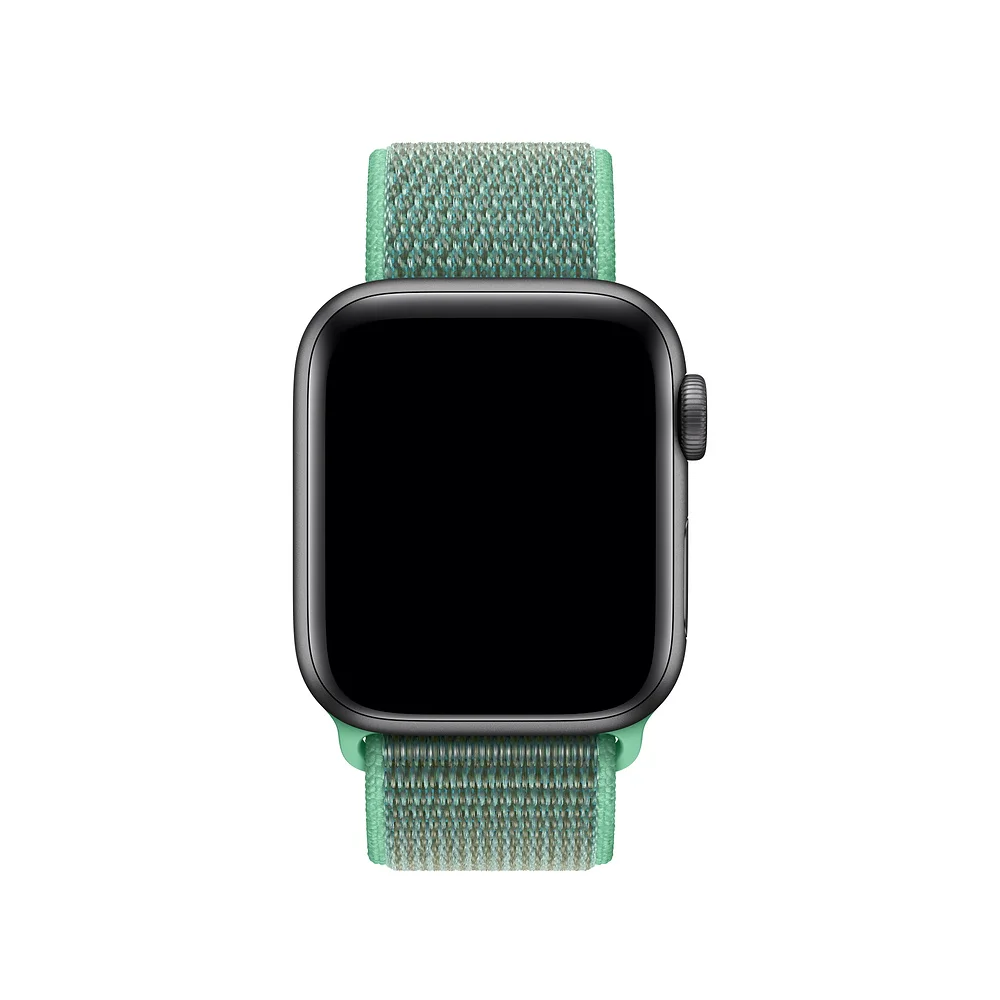 UEBN нейлоновая Спортивная петля для Apple Watch Series 4 44 мм 40 мм ремешок для часов браслет ремешок для iwatch 4 42 мм 38 мм ремешки для часов
