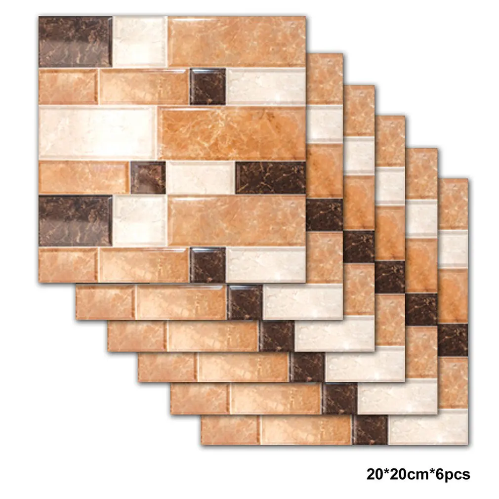 6 шт. наклейки для плитки домашнего животного s мраморная плитка наклейка