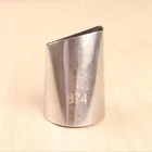 Насадки большого размера #874 для украшения торта, крема, кондитерских изделий, кондитерских насадок, десертов, наконечники для выпечки