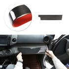Автомобильный Центральный пульт управления из углеродного волокна, панель приборной панели, обшивка для Toyota Rav4 RAV 4 2006 2007 2008 2009 2010 2011 2012