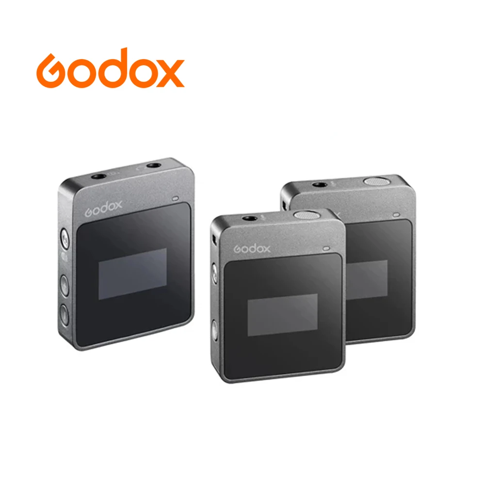 Микрофон Godox MoveLink 2 5G M2 M1 передатчик/приемник беспроводной петличный микрофон для
