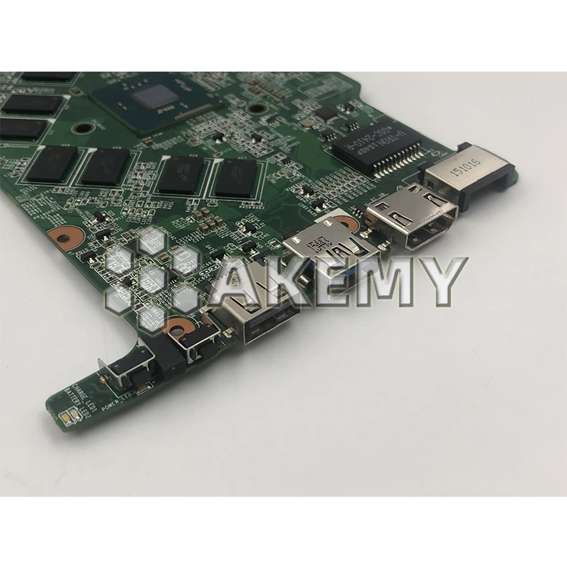Для For Lenovo BM5488 материнская плата для YOGA 300-11IBR FLEX3-1130 ноутбука CPU N3050 RAM 2G DDR3 100%