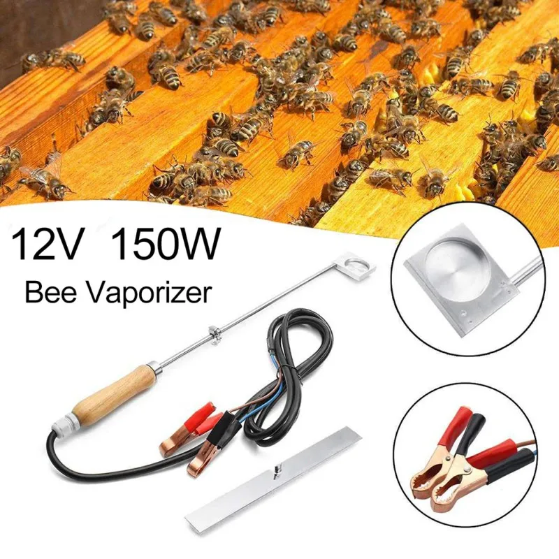 

1pcs 12V 150W Oxalic Acid Vaporizer Mite Treatment Oxalic Acid Evaporator Hive Fumigation Beekeeping Disinfection Tool