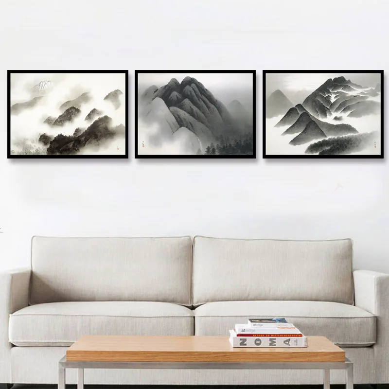 Набор для рисования на холсте пейзаж без рамки | Дом и сад