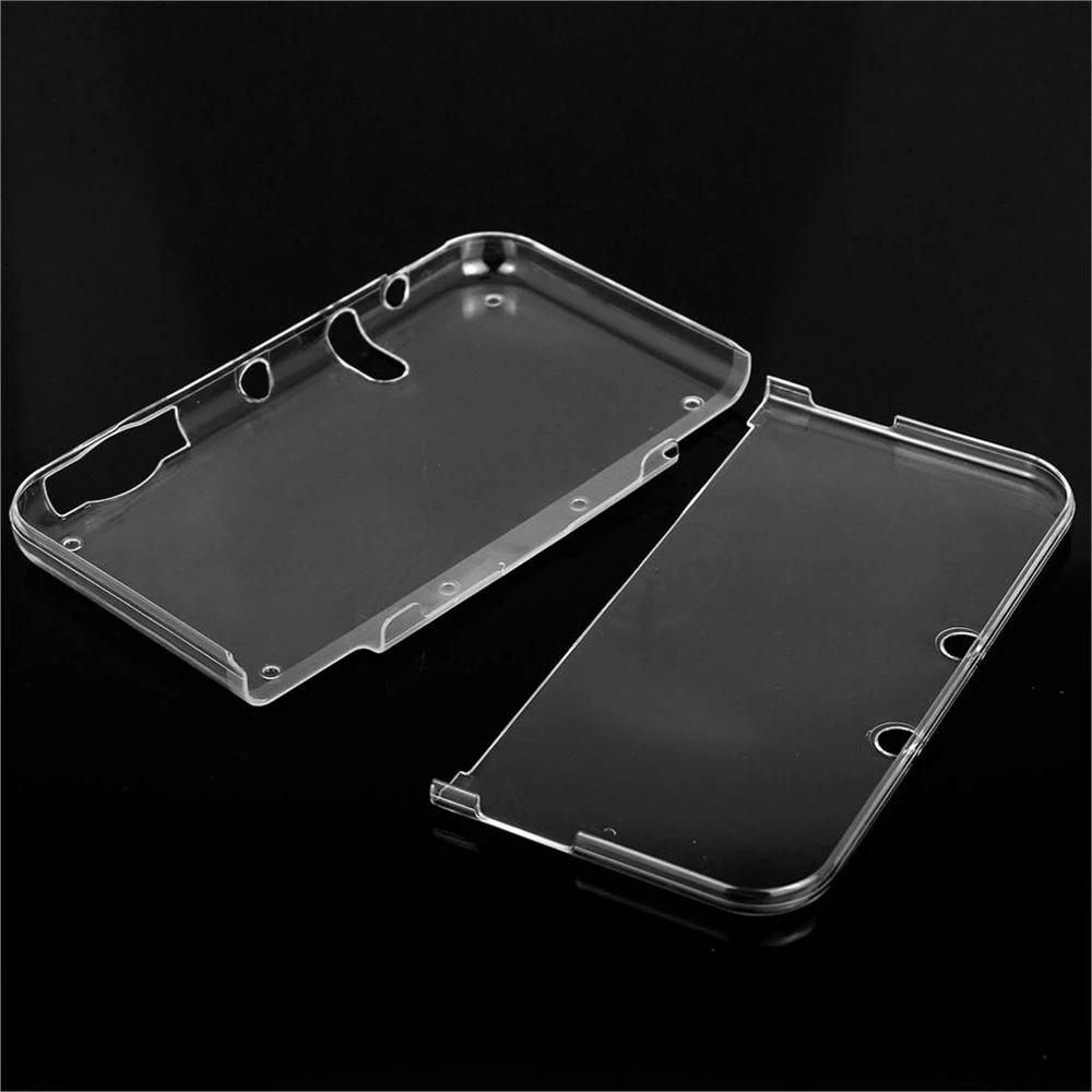 Лидер продаж прозрачная Пластик прозрачного хрусталя чехол для 3DS XL защитный жесткий чехол кожаный чехол Обложка Для nintendo 3DS XL LL