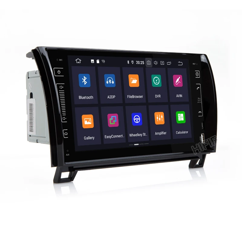 " ips DSP 4G Android 9,0 2 DIN Автомобильный мультимедийный плеер для Toyota Sequoia Tundra Радио стерео Авто Аудио навигация без DVD