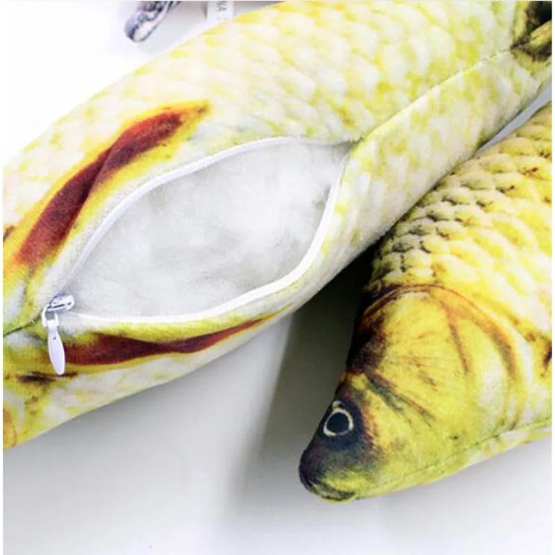 Игрушка для кошек 3D карп рыба Форма собаки игрушка креативная подарок кошачья