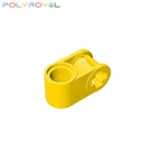 Конструктор technalal DIY 1x2, поперечный вал и соединитель болтов, 10 шт., совместимые сборы, детали Moc 6536