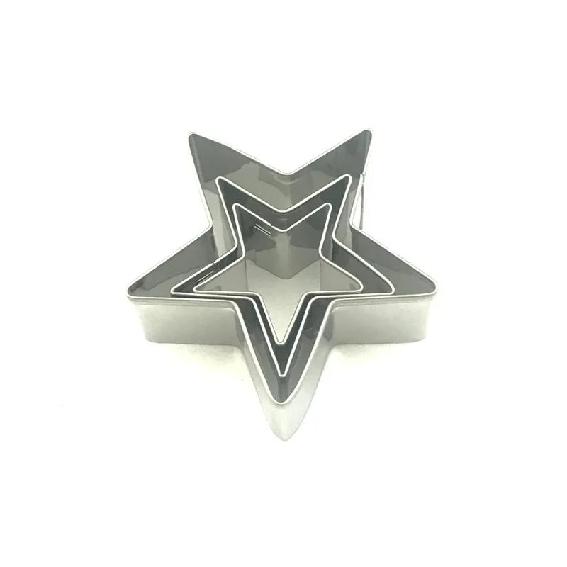 3 шт./упак. виде незаполненного круга сердце Нержавеющая сталь Sugarcraft Печенье Торт