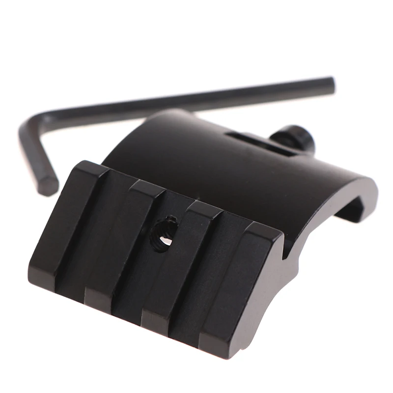 

3 Slot 45 Degrees 20mm Rail Mount Quick Release Aluminum Alloy Rail Base Adapter Hunting Rifle Scope Tools Accessories