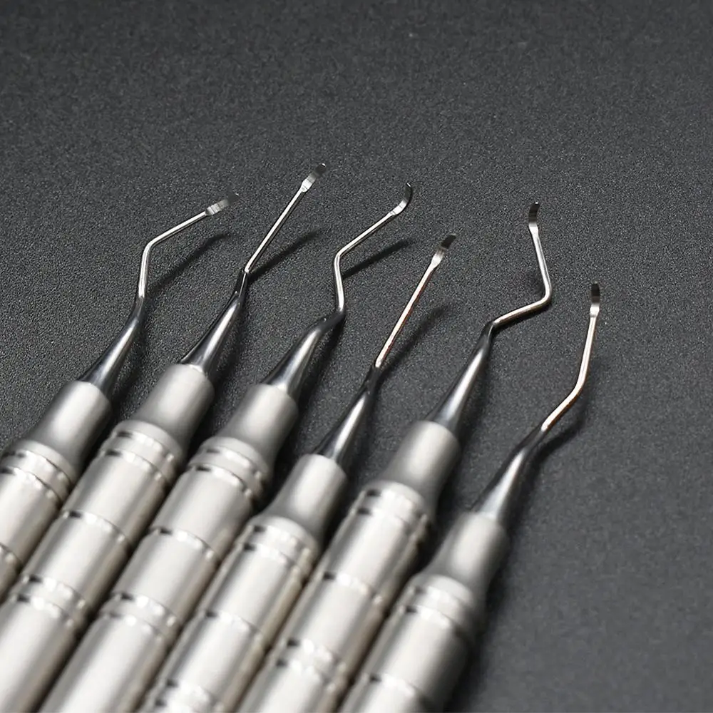 6pcs Dental Calculus Scaler Scraper Teeth Stains Remove Tool Dentist Tartar Remover Instrument Lab Equipment | Красота и здоровье