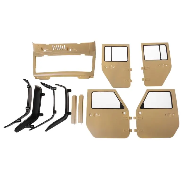 

090B RC Rock Crawler 1/10 корпуса для осевого SCX10 D90 D110 колесная база 313 мм DIY автомобильные аксессуары