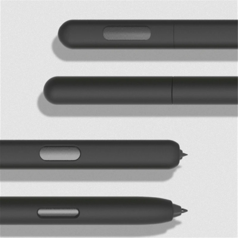 Simple business pencil case For Sam-sung Galaxy- Tab S6 S7 S-Pen Cover Cute Cartoon Tablet Silicone Pencil Case