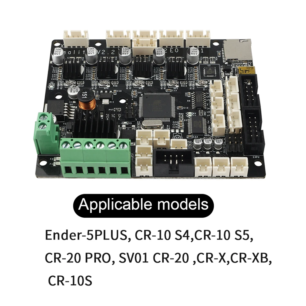 

Upgraded Silent Board 3D Printer Accessories Mother Board Silent Motherboard 3D Printer Part TMC2208 Driver