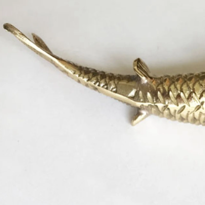 

Simplicity Wall Decoration Lucky Carp Hang Ornaments Copper Pendant Backdrop Display