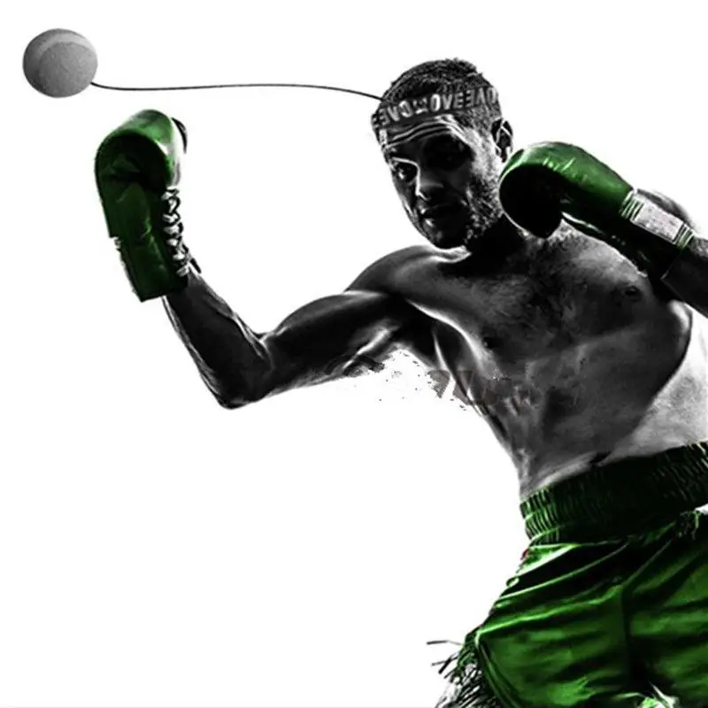 

Fight Elastic Ball with Head Band for Reaction Speed Training Boxing Punch Exercise Equipment Accessories