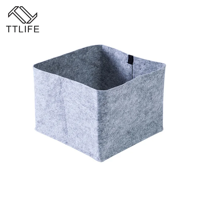 Складная корзина для хранения из войлочной ткани TTLIFE портативная белья детей
