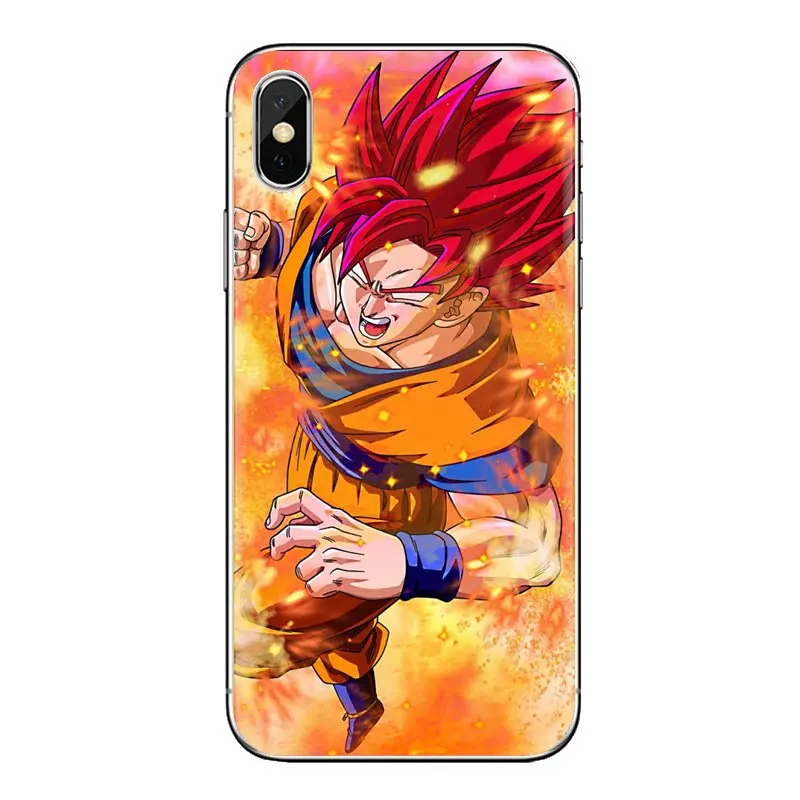 Чехол для мобильного телефона японский Супер Saiyan Dragon Ball Z samsung Galaxy S3 S4 S5 Mini S6 S7 Edge S8